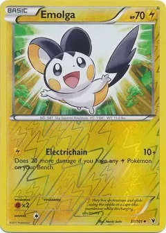 Emolga Reverse Holo 37
