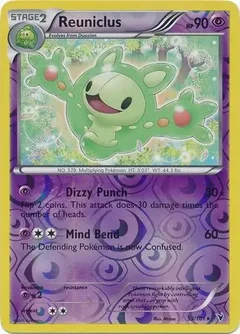 Reuniclus Reverse Holo 53