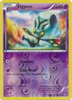 Elgyem Reverse Holo 54
