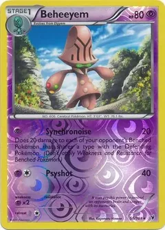 Beheeyem Reverse Holo 56