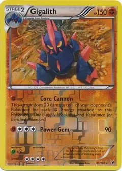 Gigalith Reverse Holo 61