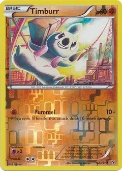 Timburr Reverse Holo 62