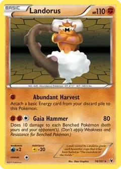 Landorus Holo 74