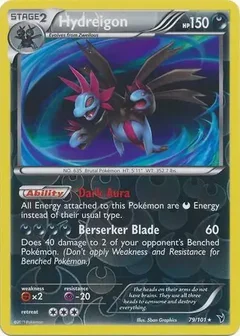 Hydreigon Reverse Holo 79