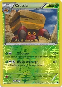 Crustle Reverse Holo 7