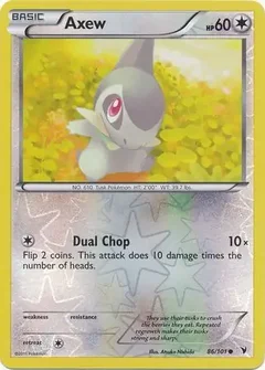 Axew Reverse Holo 86