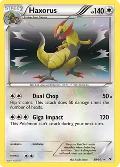 Haxorus Holo 88