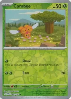 Combee Reverse Holo 008