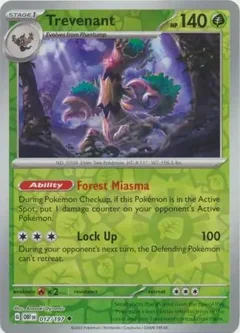 Trevenant Reverse Holo 012