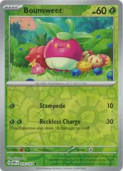 Bounsweet Reverse Holo 016