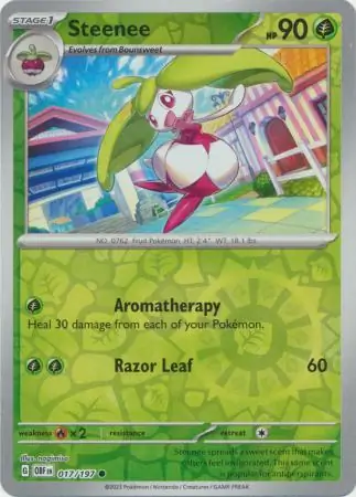 Steenee Reverse Holo