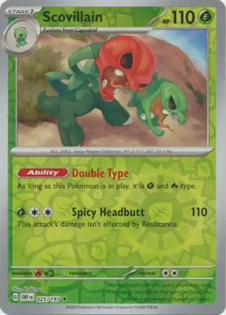 Scovillain Reverse Holo