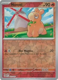 Numel Reverse Holo 031