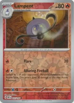 Lampent Reverse Holo 037