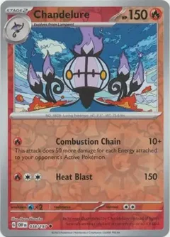 Chandelure Reverse Holo 038