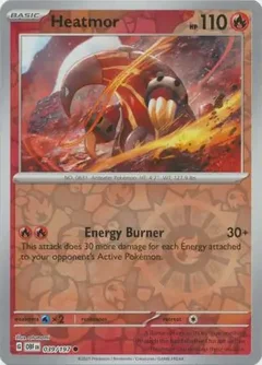 Heatmor Reverse Holo 039