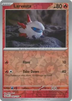 Larvesta Reverse Holo 040