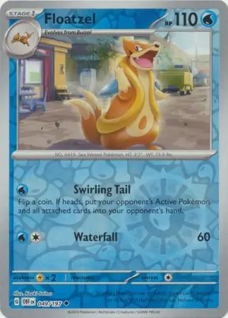 Floatzel Reverse Holo