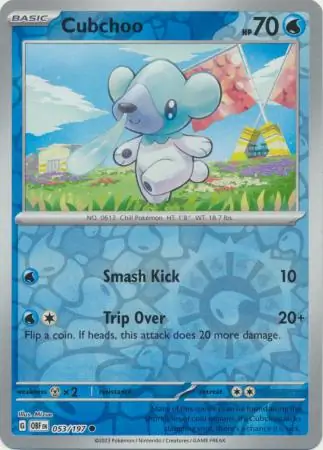Cubchoo Reverse Holo