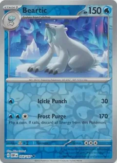 Beartic Reverse Holo 054