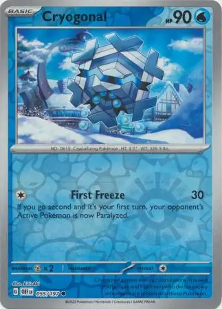 Cryogonal Reverse Holo