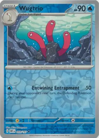 Wugtrio Reverse Holo