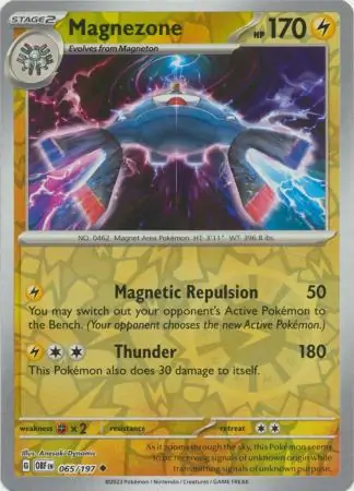 Magnezone Reverse Holo