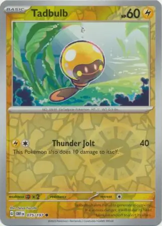 Tadbulb Reverse Holo