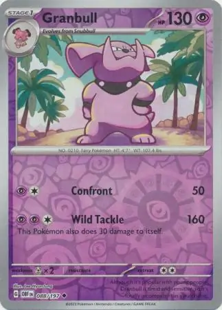 Granbull Reverse Holo