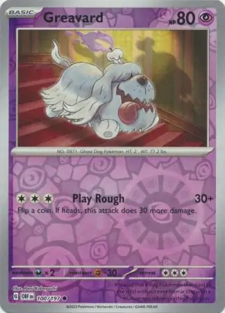 Greavard Reverse Holo