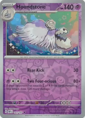 Houndstone Reverse Holo