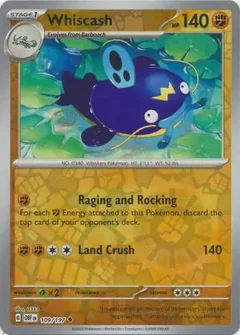 Whiscash Reverse Holo 109