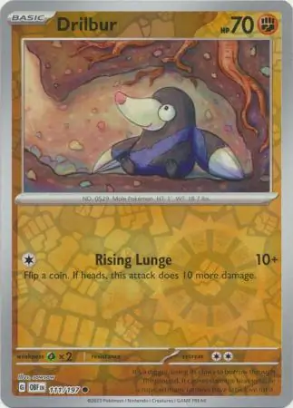 Drilbur Reverse Holo