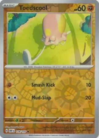 Toedscool Reverse Holo