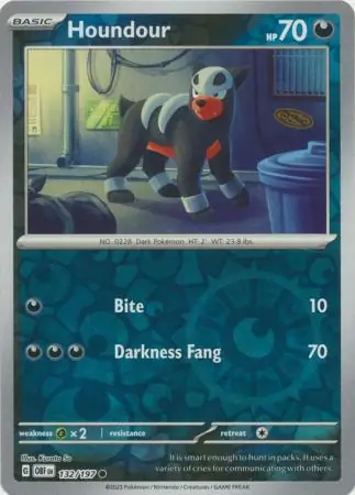 Houndour Reverse Holo