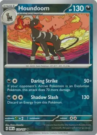 Houndoom Reverse Holo
