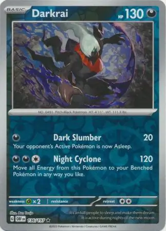 Darkrai Reverse Holo
