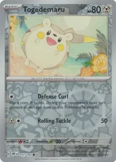 Togedemaru Reverse Holo 151