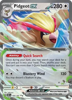Pidgeot ex 164