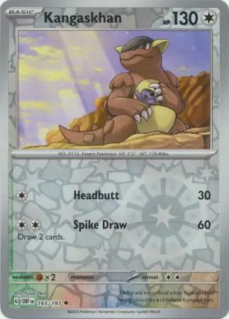 Kangaskhan Reverse Holo