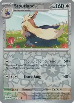 Stoutland Reverse Holo 172