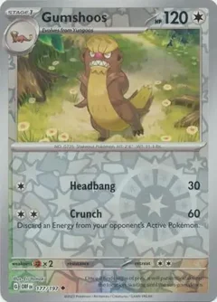 Gumshoos Reverse Holo 177