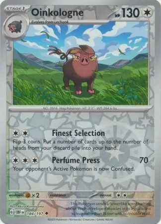 Oinkologne Reverse Holo