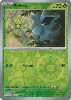 Pineco Reverse Holo 004