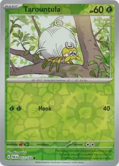Tarountula Reverse Holo 017