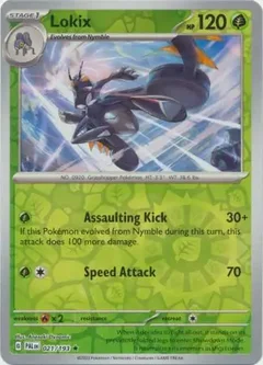 Lokix Reverse Holo 021
