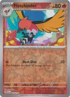 Fletchinder Reverse Holo 029