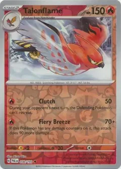 Talonflame Reverse Holo 030