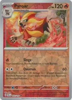 Pyroar Reverse Holo 032