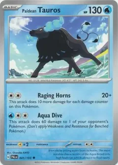 Paldean Tauros 041